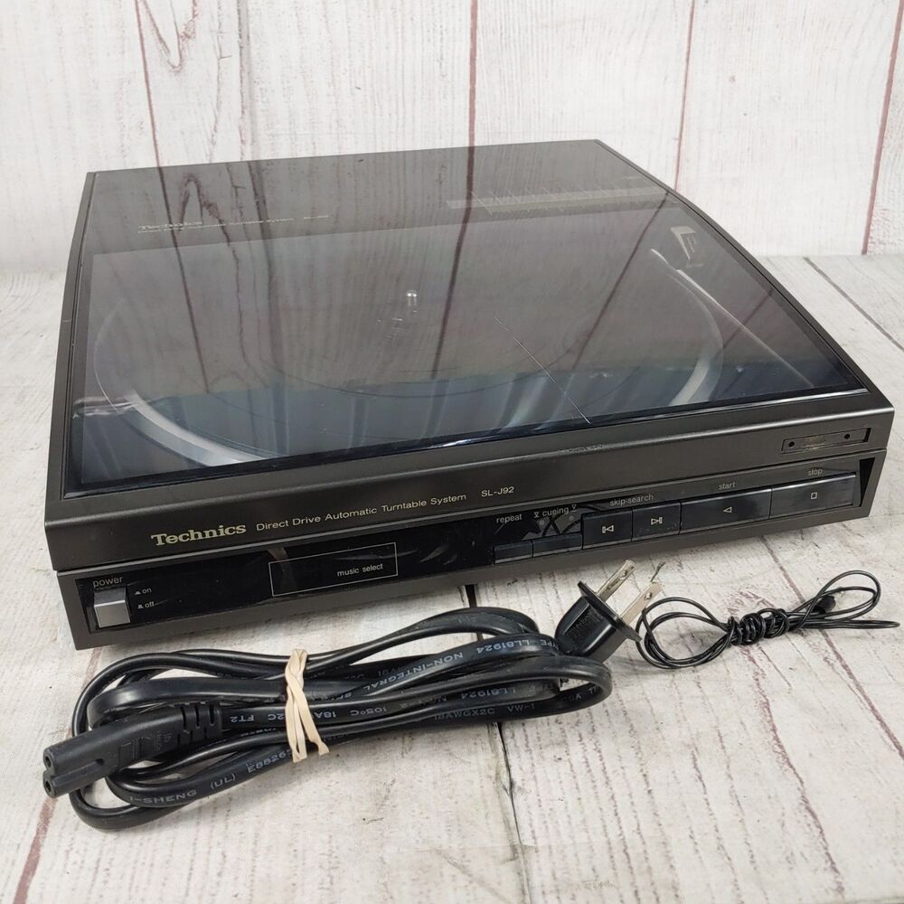 NEW BELT - Technics SL-J92 VINTAGE Turntable Vinyl Record Player - FULLY TESTED